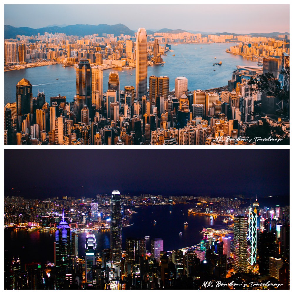 香港太平山夜景∣夜景觀賞地點推薦及半日快閃登頂交通方式 @機票甜心甜甜哥