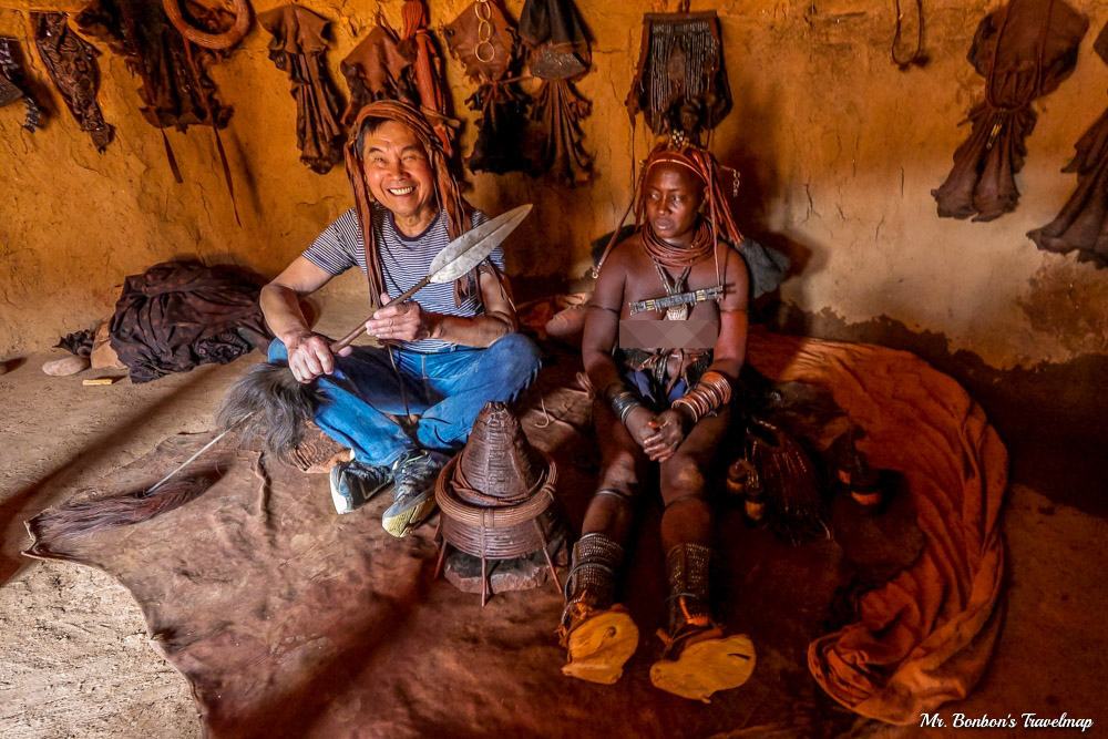 納米比亞｜一訪納米北方的原始傳統住民-Himba辛巴族。