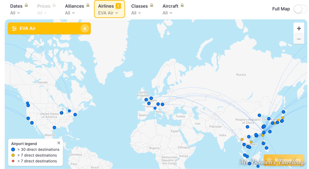 航線搜尋神器：如何運用Flightconnections規劃完美的旅遊路線！ @機票甜心甜甜哥